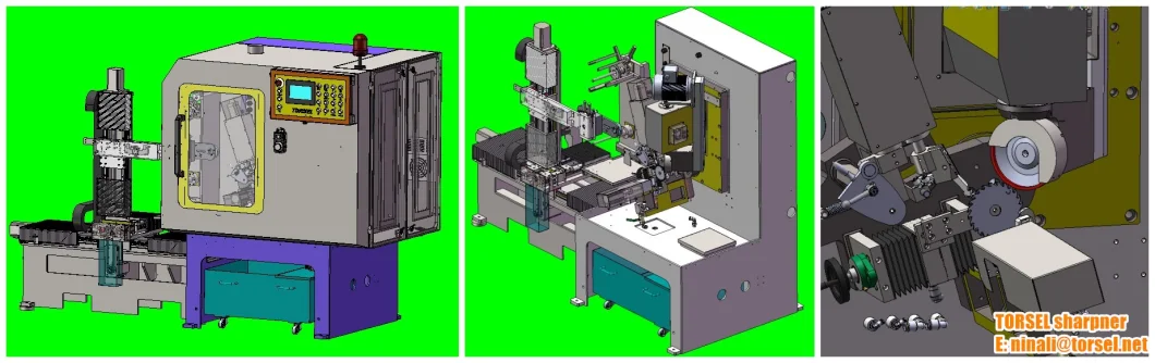 ATZ400 / ATZ500 وظيفة CNC TCT أعلى طاحونة شفرة دائرية مع محمولة 6